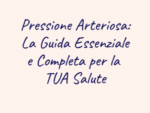 coro pressione arteriosa